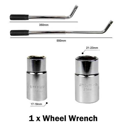 For FAST Car Lifting Telescopic Wheel Lug Nut Wrench 2 ton Wind Up Scissor Jack - Image 18