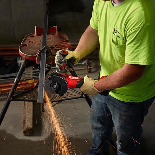 Milwaukee 2781-20 M18 FUEL Lithium-Ion 4-1/2 in. – 5 in. Slide Switch Grinder with Lock-On (Tool Only) - Image 3