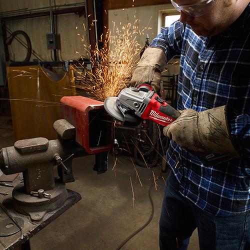 Milwaukee 2781-20 M18 FUEL Lithium-Ion 4-1/2 in. – 5 in. Slide Switch Grinder with Lock-On (Tool Only) - Image 5
