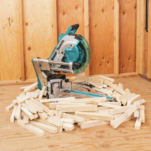 Makita 18V X2 LXT Lithium-Ion (36V) Brushless Cordless 12 in. Dual-Bevel Sliding Compound Miter Saw with AWS and Laser (Tool Only) - XSL08Z - Image 22