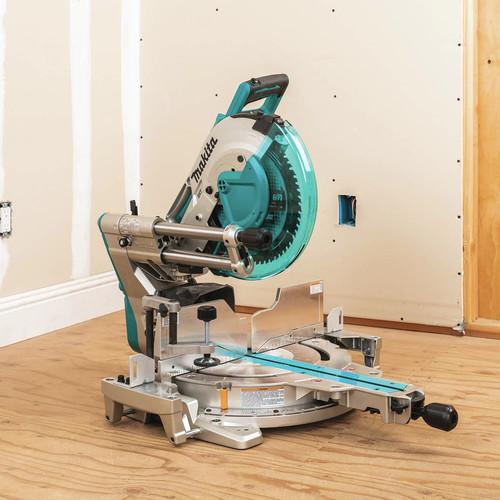 Makita 18V X2 LXT Lithium-Ion (36V) Brushless Cordless 12 in. Dual-Bevel Sliding Compound Miter Saw with AWS and Laser (Tool Only) - XSL08Z - Image 23