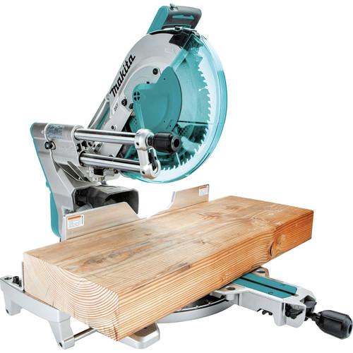 Makita 18V X2 LXT Lithium-Ion (36V) Brushless Cordless 12 in. Dual-Bevel Sliding Compound Miter Saw with AWS and Laser (Tool Only) - XSL08Z - Image 4