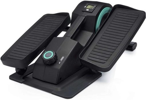 Cubii JR1 Seated Under Desk Elliptical Machine for Home Workout, Mini Elliptical, Desk Bike Pedal Exerciser, Whisper Quiet, Under Desk Pedal Exerciser with Adjustable Resistance & LCD Display
