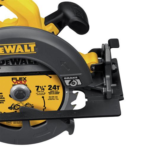 Factory Reconditioned DEWALT 60V MAX Cordless Lithium-Ion 7-1/4 in. Circular Saw Kit with FlexVolt Battery - DCS575T1R - Image 2