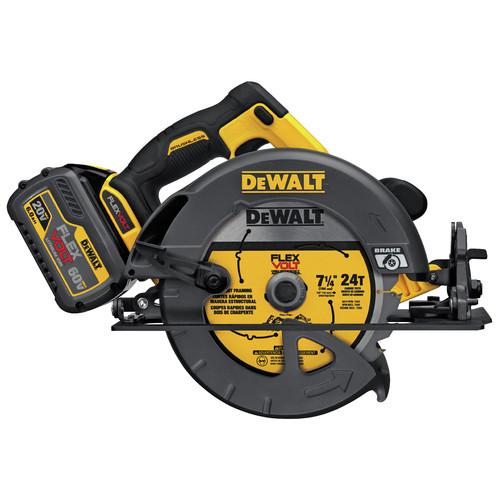 Factory Reconditioned DEWALT 60V MAX Cordless Lithium-Ion 7-1/4 in. Circular Saw Kit with FlexVolt Battery - DCS575T1R - Image 6