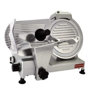 BESWOOD 10 Premium Chromium-plated Carbon Steel Blade Electric Deli Meat Cheese Food Slicer Commercial and for Home use 240W BESWOOD250