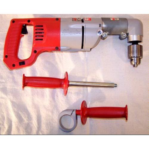 Factory Reconditioned Milwaukee 3107-8 7 Amp 1/2 in. Corded Right Angle Drill with D-Handle and Case - Image 3