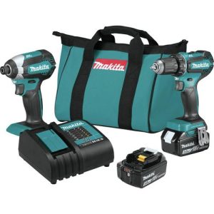 Makita 18V LXT Lithium-Ion 3.0 Ah Brushless 2-Piece Combo Kit - XT281S