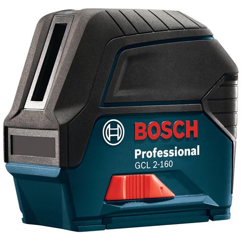 Bosch Self-Leveling Cross-Line Laser with Plumb Points - GCL2-160