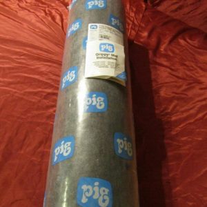 New Pig Grippy Floor Mat- 36 in. x 100 ft.- GRAY- NEW! GRP36200-GY