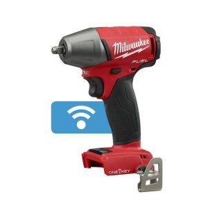 Milwaukee 2758-20 Milwaukee M18 FUEL Cordless Lithium-Ion 3/8 in. Compact Impact Wrench with Friction Ring & ONE-KEY Connectivity (Tool Only)