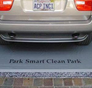Park Smart Garage Floor Mat 7.5' x 18' Special Edition 50 Mil