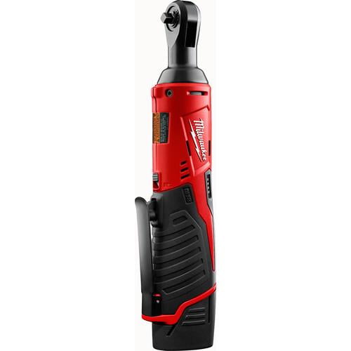 Milwaukee 2456-21 M12 12V Cordless Lithium-Ion 1/4 in. Ratchet Kit