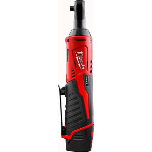 Milwaukee 2456-21 M12 12V Cordless Lithium-Ion 1/4 in. Ratchet Kit - Image 2