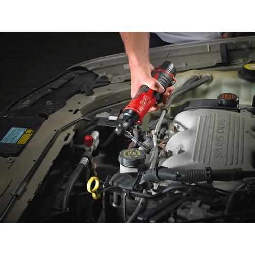 Milwaukee 2456-21 M12 12V Cordless Lithium-Ion 1/4 in. Ratchet Kit - Image 6