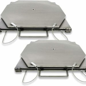 Alignment Rack Stainless Steel Car & Light Truck Turn Plate Table Set Hunter USA