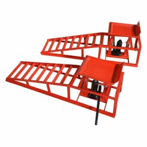 A Pair Auto Car Service Ramps Lifts 3Ton Heavy Duty Hydraulic Lift Repair Frame