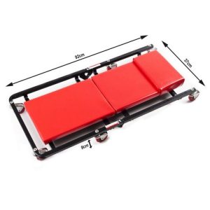 6 WHEELS GARAGE CREEPER CRAWLER MECHANICS DIY CAR WORKSHOP PLASTIC BOARD | 36"