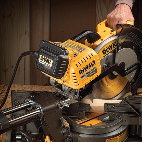 DEWALT MAX FlexVolt Cordless Lithium-Ion 12 in. Sliding Compound Miter Saw with Adapter Only (Tool Only) - DHS790AB - Image 3