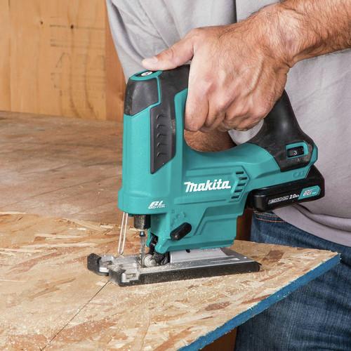 Makita 12V max CXT Lithium-Ion Brushless Top Handle Jig Saw Kit (2.0Ah) - VJ06R1J - Image 11