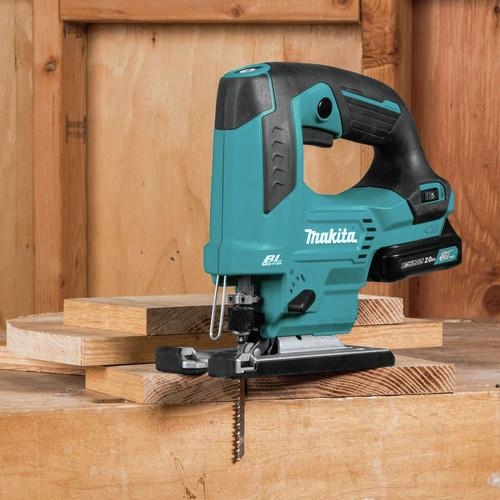 Makita 12V max CXT Lithium-Ion Brushless Top Handle Jig Saw Kit (2.0Ah) - VJ06R1J - Image 13