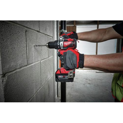 Milwaukee 2902-22 M18 Lithium-Ion Brushless 1/2 in. Cordless Hammer Drill Kit (2 Ah) - Image 5