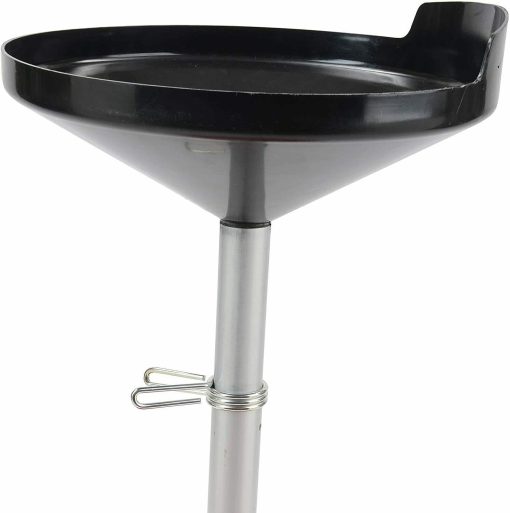 Lincoln 3508 Portable Plastic Fluid Waste Drain with 36"-65" Adjustable Funnel - Image 3