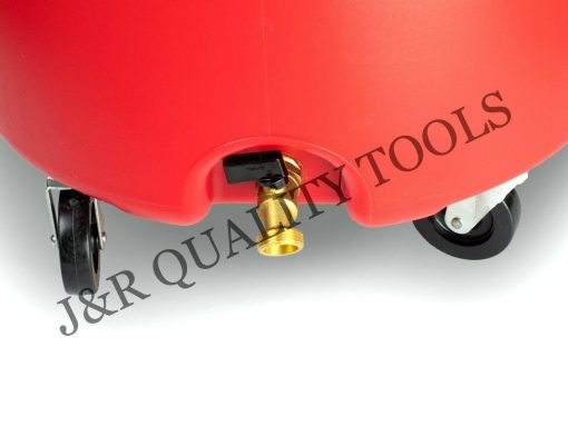 VCT 18 Gallon Portable Plastic Oil Drain with Adjustable Funnel Height with Drain - Image 2