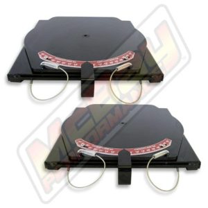 Alignment Rack Turn Plate Table Set Passenger Car Light Truck with Pointers Hunter