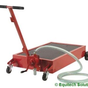 Sealey Low Level Floor Waste Oil Drainer 64L Drain Pan with Pump - AK467DXP