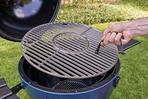 Char-Griller E56720 AKORN Kamado Charcoal Grill, Pack of 1, Blue - Image 2