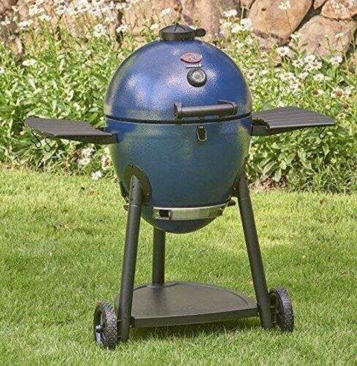 Char-Griller E56720 AKORN Kamado Charcoal Grill, Pack of 1, Blue - Image 3