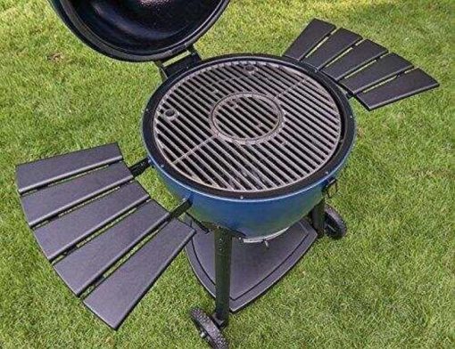 Char-Griller E56720 AKORN Kamado Charcoal Grill, Pack of 1, Blue - Image 8