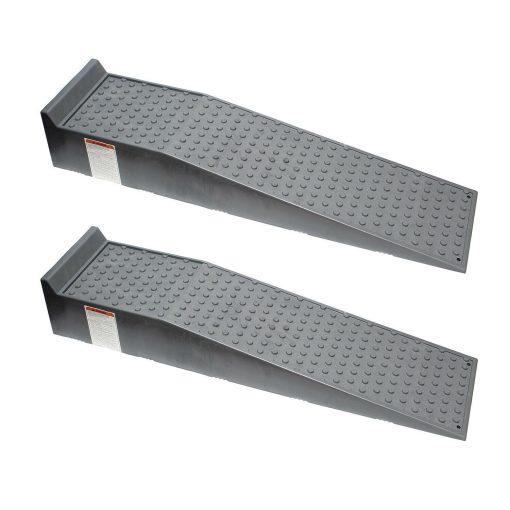 BISupply | Vehicle Service Ramp Set – 6.6” Inch Lift 5 Ton Truck Ramps, 2 Pack