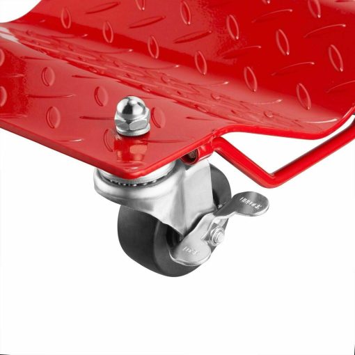 Premium 4-Pack Car Tire Dolly Tire Skates 12 Inch Castor Lock Wheels Mover - Image 5