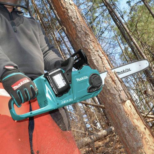 Factory Reconditioned Makita 18V X2 (36V) LXT Lithium-Ion Brushless Cordless 16 in. Chain Saw Kit (5.0Ah) - XCU04PT-R - Image 12