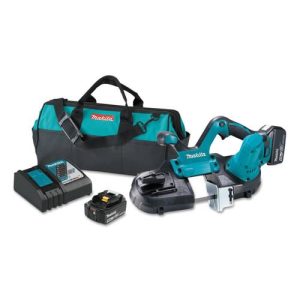 Makita 18V LXT 5.0 Ah Cordless Lithium-Ion Compact Band Saw Kit - XBP01T
