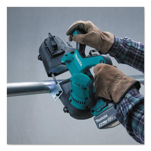 Makita 18V LXT 5.0 Ah Cordless Lithium-Ion Compact Band Saw Kit - XBP01T - Image 3