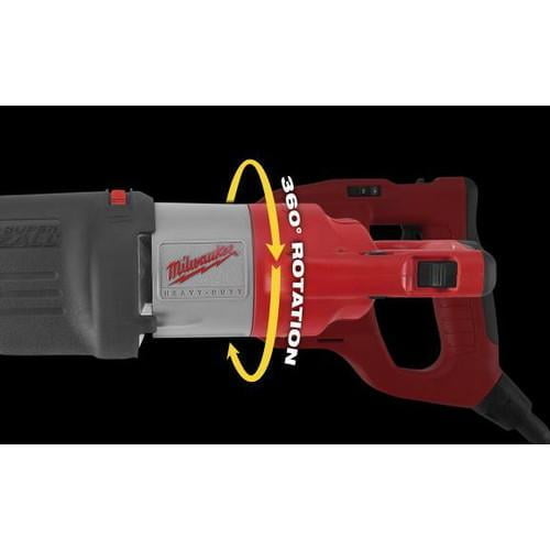 Milwaukee 6523-21 360 Degree Rotating Handle Orbital Super Sawzall Reciprocating Saw - Image 8