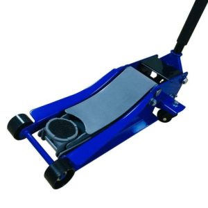 3 Ton Car Floor Jack, Steel Low Profile Quick Pump Blue