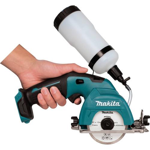 Makita 12V Max CXT Cordless Lithium-Ion 3-3/8 in. Tile-Glass Saw (Tool Only) - CC02Z - Image 3