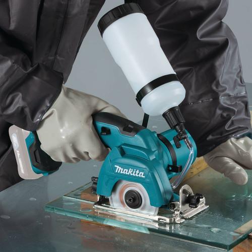 Makita 12V Max CXT Cordless Lithium-Ion 3-3/8 in. Tile-Glass Saw (Tool Only) - CC02Z - Image 8