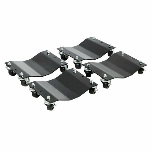Set of 4 X Large 12" Tire Skates Wheel Car Dolly Ball Bearings Skate Car Mover