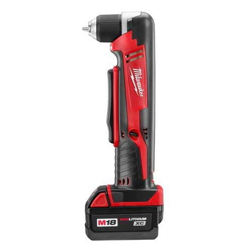 Milwaukee 2615-21 M18 Lithium-Ion 3/8 in. Cordless Right Angle Drill Driver Kit (3 Ah) - Image 2