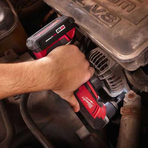 Milwaukee 2615-21 M18 Lithium-Ion 3/8 in. Cordless Right Angle Drill Driver Kit (3 Ah) - Image 6