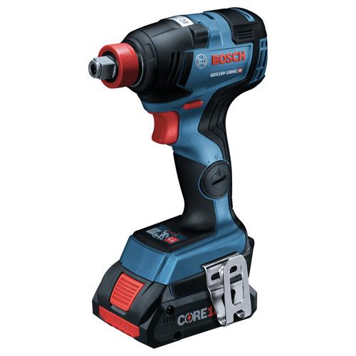Bosch 18V 2-Tool 1/2 in. Hammer Drill Driver and 2-in-1 Impact Driver Combo Kit with (2) CORE18V 4.0 Ah Lithium-Ion Batteries - GXL18V-224B25 - Image 2