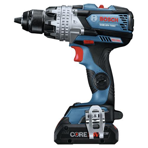 Bosch 18V 2-Tool 1/2 in. Hammer Drill Driver and 2-in-1 Impact Driver Combo Kit with (2) CORE18V 4.0 Ah Lithium-Ion Batteries - GXL18V-224B25 - Image 4