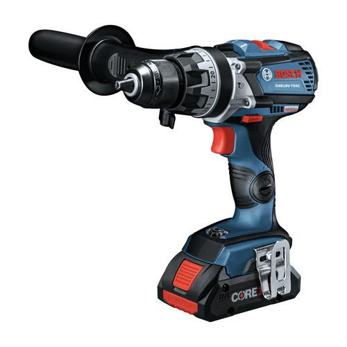 Bosch 18V 2-Tool 1/2 in. Hammer Drill Driver and 2-in-1 Impact Driver Combo Kit with (2) CORE18V 4.0 Ah Lithium-Ion Batteries - GXL18V-224B25 - Image 5