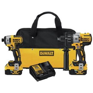 DEWALT Tool Connect 20V MAX 2-tool Combo Kit with Bluetooth Batteries - DCKTC299P2BT