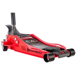 Powerbuilt 2.5 Ton Low Profile Fast Lift Floor Jack 3 in to 19.5 in. – 240076